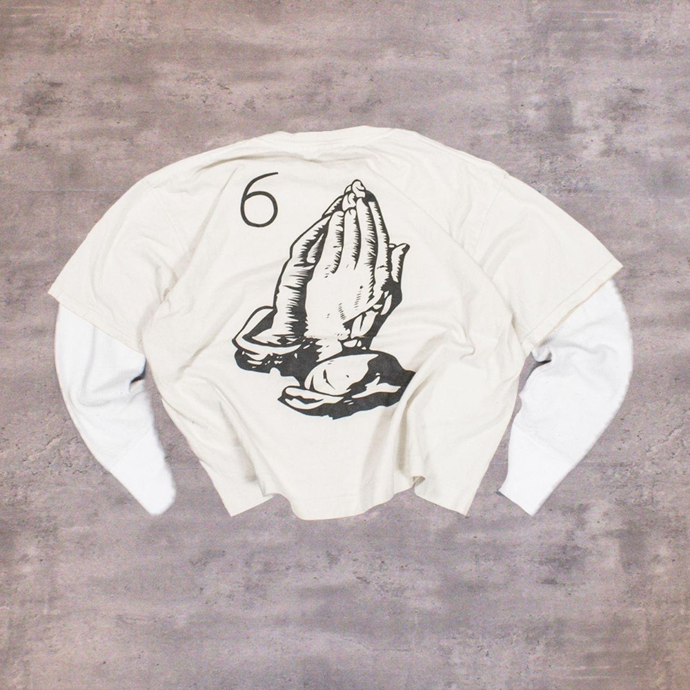 Drake 6 God If Your Reading This It's Too Late Cropped & Boxy White T-Shirt